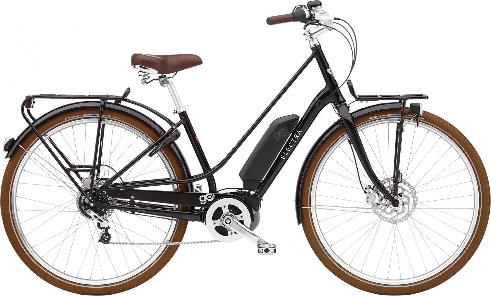 Vélo de Ville Electra Électrique Loft Go! 5i EQ 400 Wh Noir
