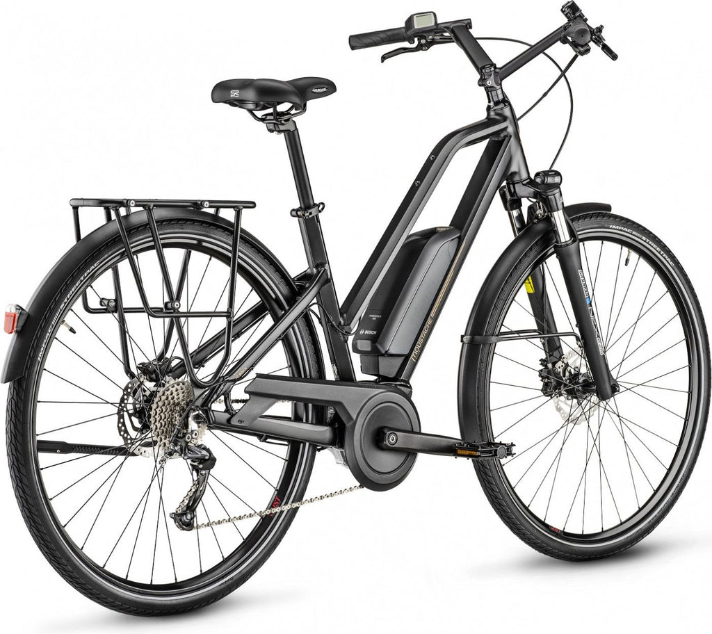 Vélo Électrique Moustache Samedi 28.1 Open Shimano Altus 9V Noir mat