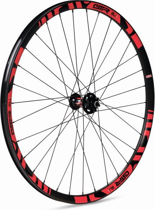 Roue Avant Gurpil 29'' GTR SL20 Tubeless Ready | 9x100/15x100mm | 6 Trous | Noir/Rouge