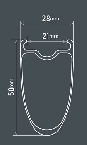 Roue Arrière Shimano Dura-Ace R9270 C50 700 mm I 12x142 mm I Centerlock