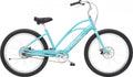 Beach Cruiser Électrique Electra Cruiser Go! Step-Thru Single Speed 250 Wh 26'' Bleu Bora-Bora