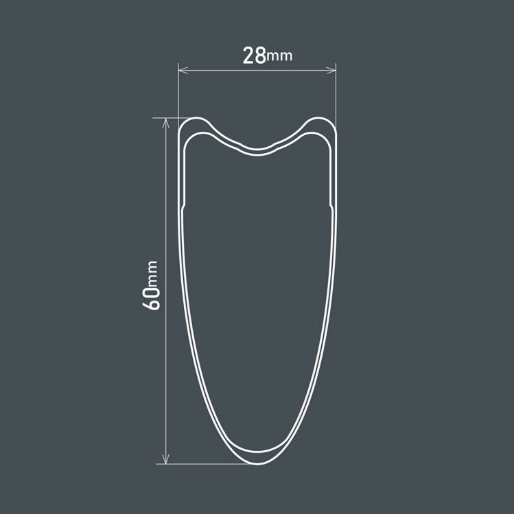 Roue Avant Shimano Dura-Ace R9270 C60 700 mm I 12x100 mm I Centerlock