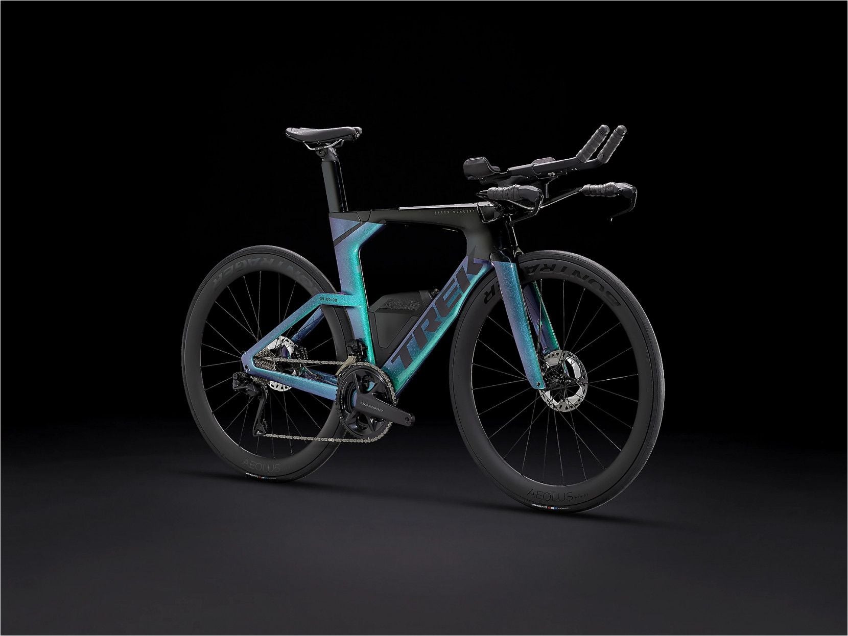 Vélo de Triathlon Trek Speed Concept SLR 7 Shimano Ultegra Di2 12V 700 mm Iris / Noir 2026