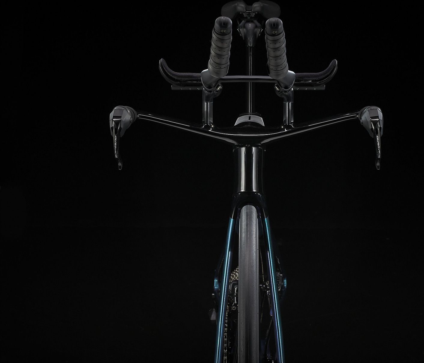 Vélo de Triathlon Trek Speed Concept SLR 7 Shimano Ultegra Di2 12V 700 mm Iris / Noir 2026