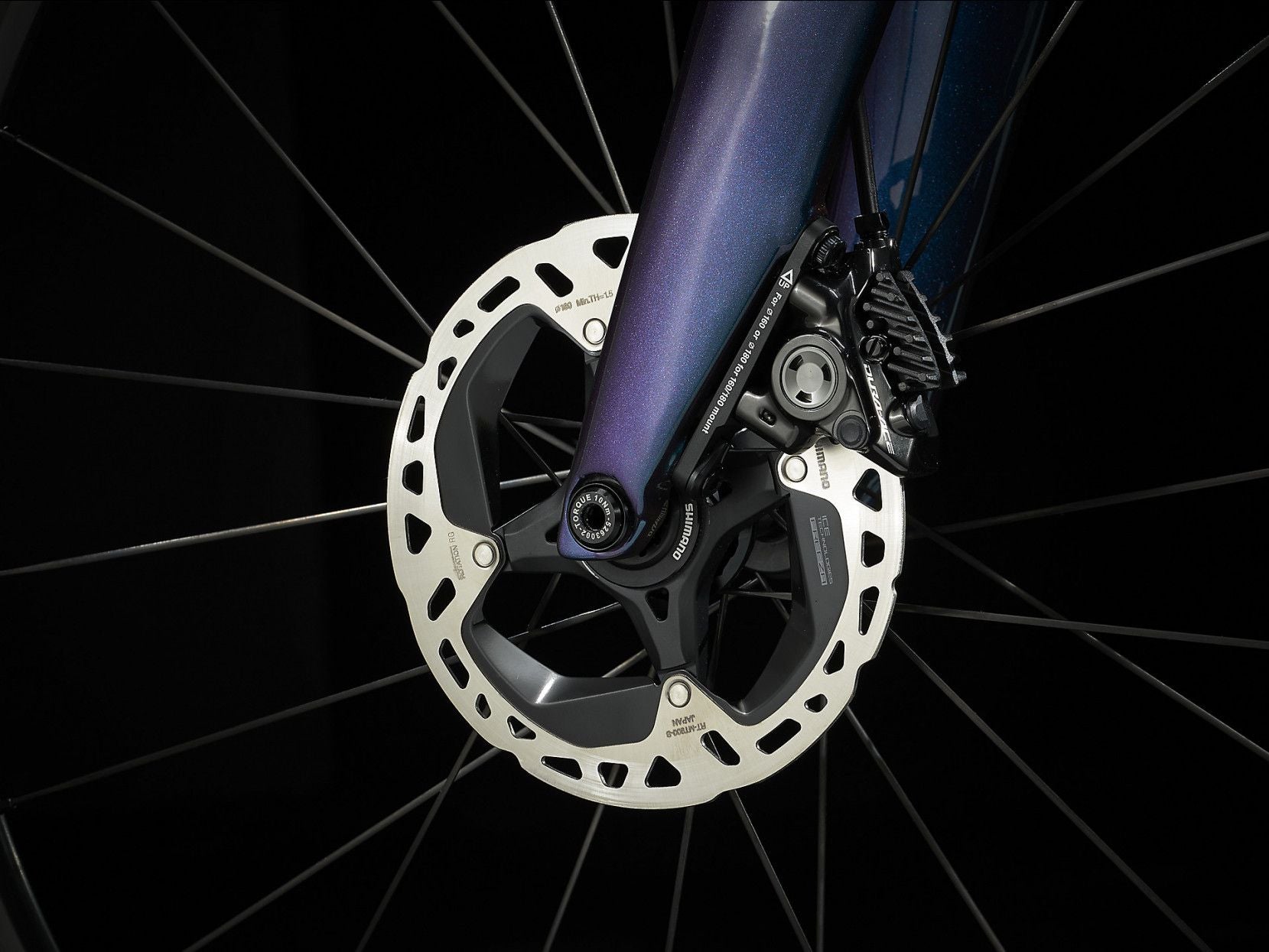 Vélo de Triathlon Trek Speed Concept SLR 7 Shimano Ultegra Di2 12V 700 mm Iris / Noir 2026