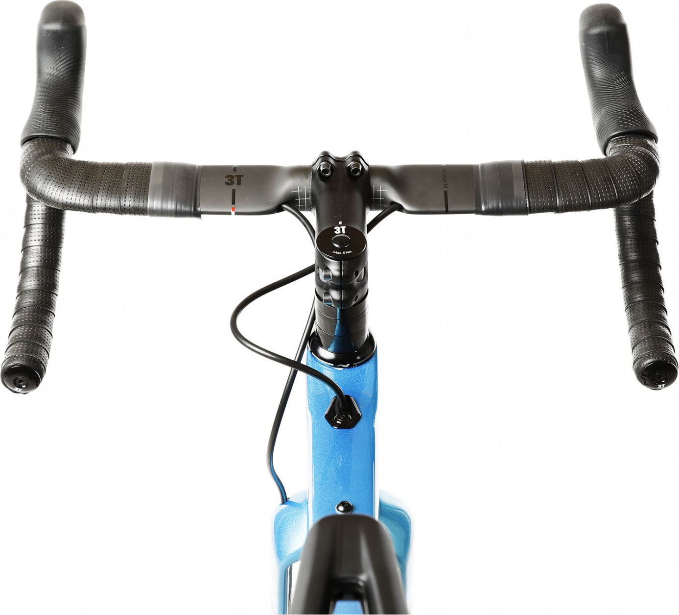 Gravel Bike 3T Exploro Race Torno Sram Force eTap AXS 12V 700 mm Bleu Marron