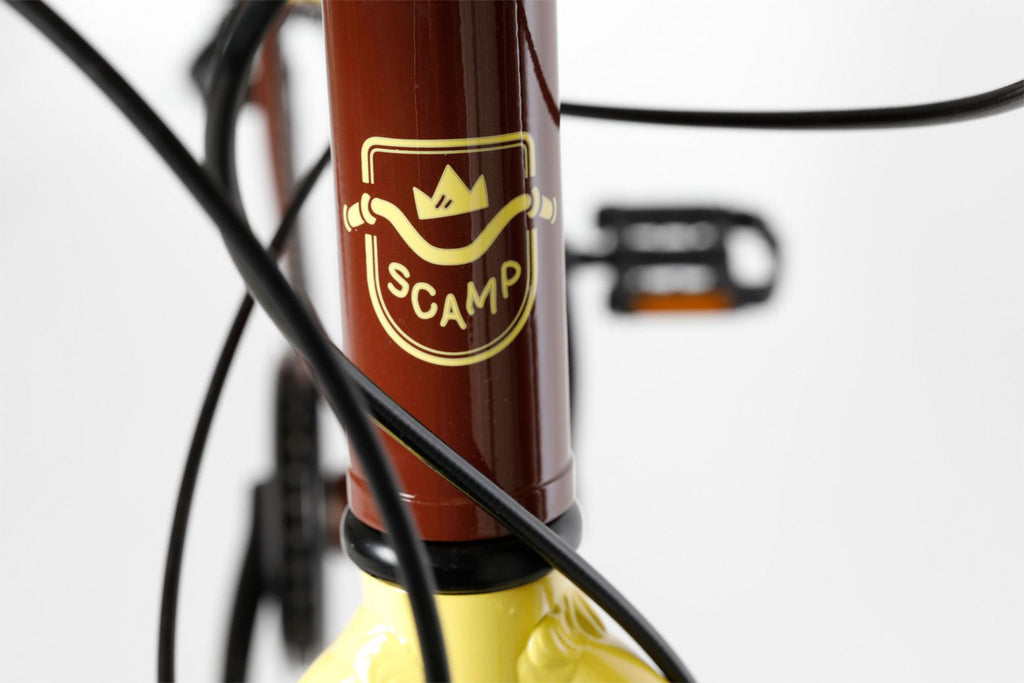 VTT Enfant Scamp HighFox microSHIFT Mezzo 8V 24'' Marron Jaune