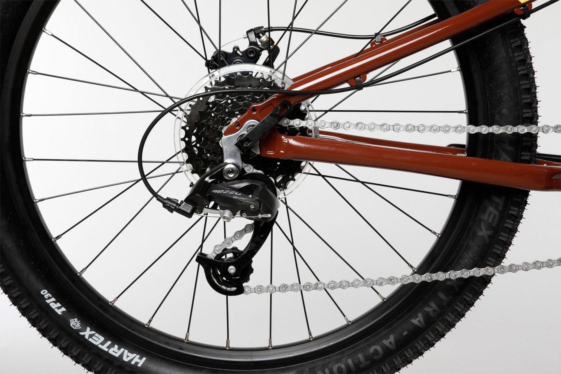 VTT Enfant Scamp HighFox microSHIFT Mezzo 8V 24'' Marron Jaune