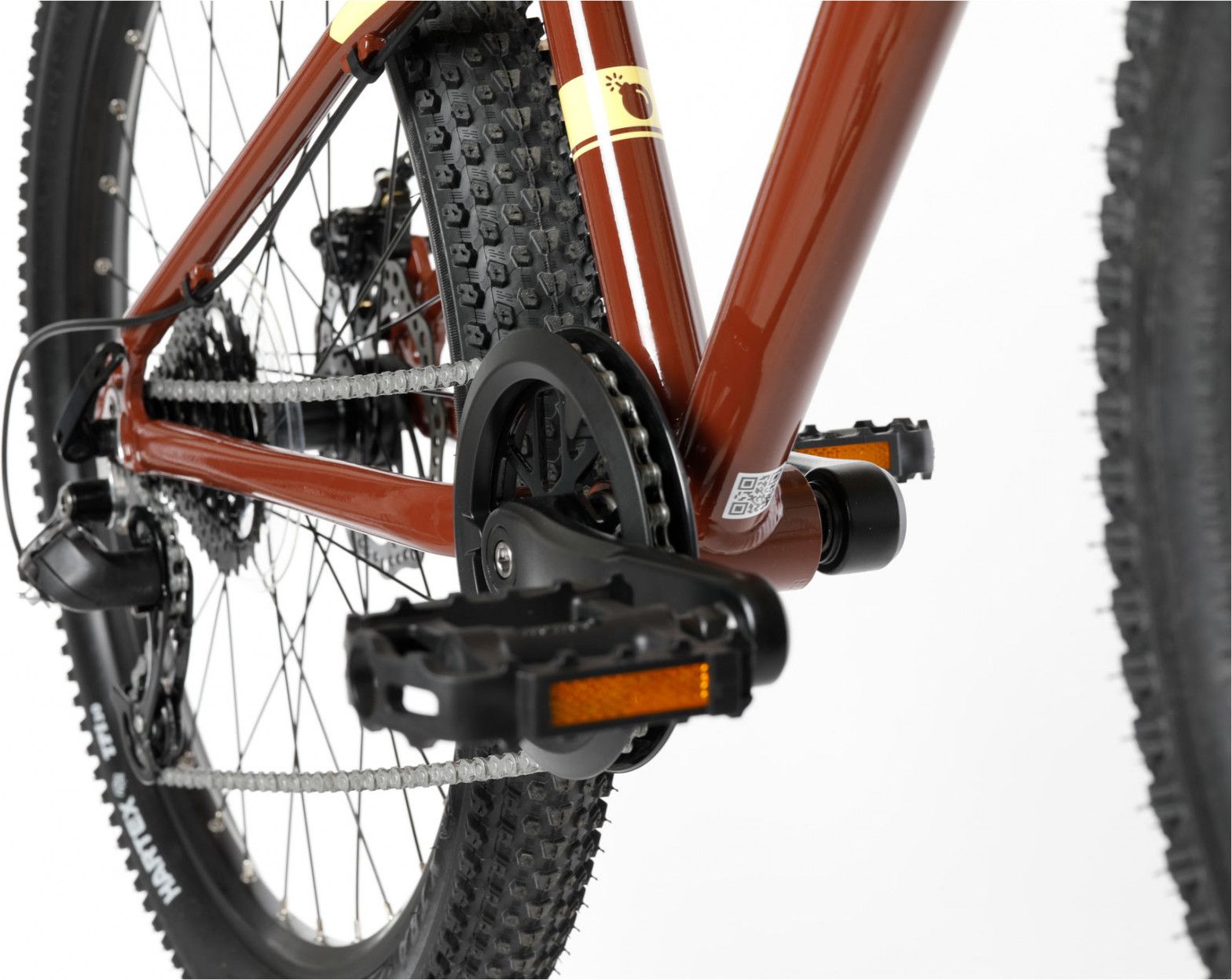 VTT Enfant Scamp HighFox microSHIFT Mezzo 8V 24'' Marron Jaune