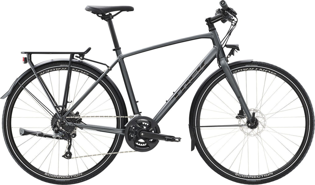Vélo de Ville Trek FX 2 Disc EQ Shimano Acera/Altus 9V 700 mm Gris Lithium