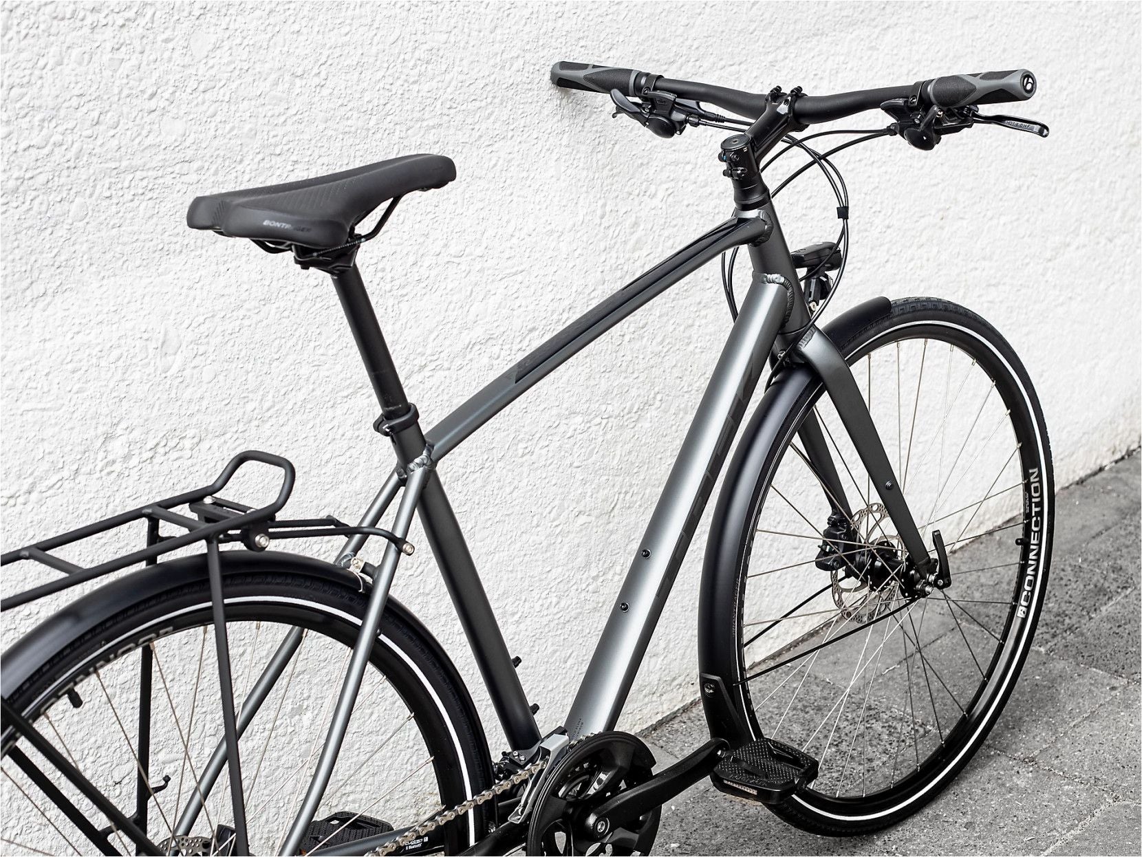 Vélo de Ville Trek FX 2 Disc EQ Shimano Acera/Altus 9V 700 mm Gris Lithium