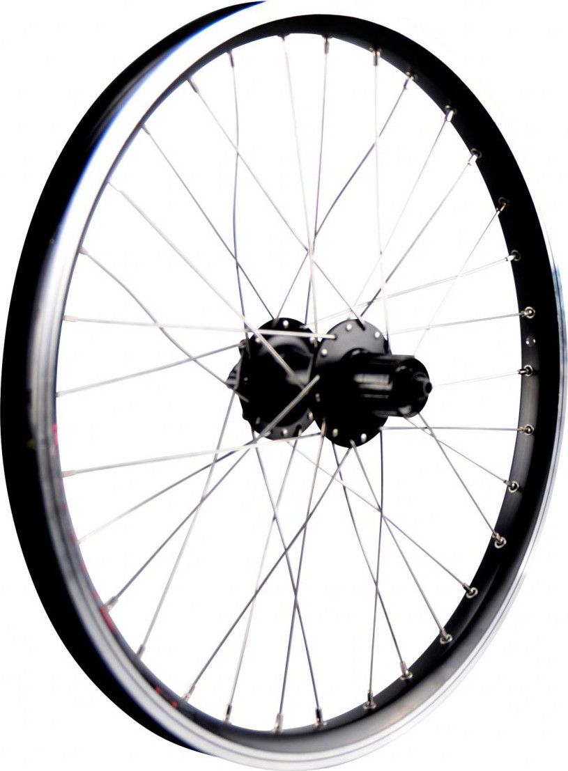 Roue velo e bike/vae/cargo 20  ar blocage jante noir mach1 kargo.moy.shim m475 disque 6t