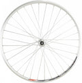 Roue route 700 ar blocage rl a visser 5/6/7v jante argent mach1 cfx20 moy miche magnum 32t