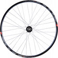 Roue vtt 29  ar k7 jante noir mach1 klixx tub.ready. disque 6t 9/10/11v axe travers.12x142