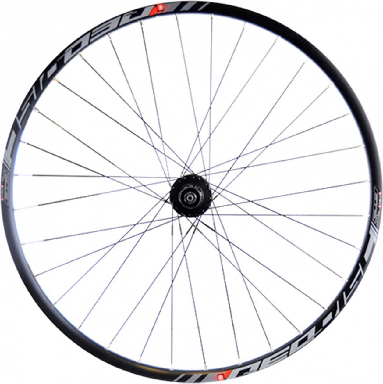 Roue vtt 29  (pr) blocage jante noir mach1 neo. moy. Shimano m475 disque 6t. 9/10/11v