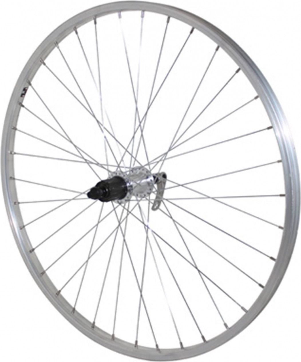 Roue vtt 26  arriere alu moy blocage cassette 9-8v.