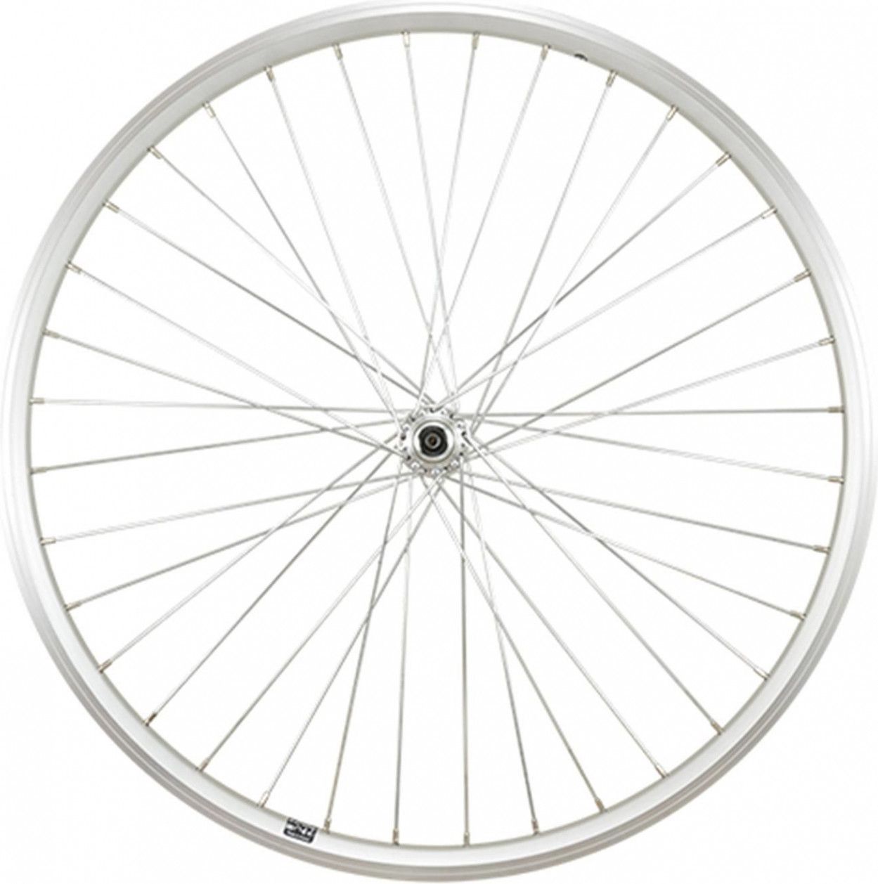 Roue vtt 26  av blocage jante argent mach1 er10 moy.Shimano tx500 v-brake