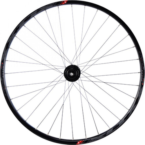 Roue vtt 27.5  ar k7 jante noir mach1 klixx tub.ready.centerlock 12v microspline 12x148