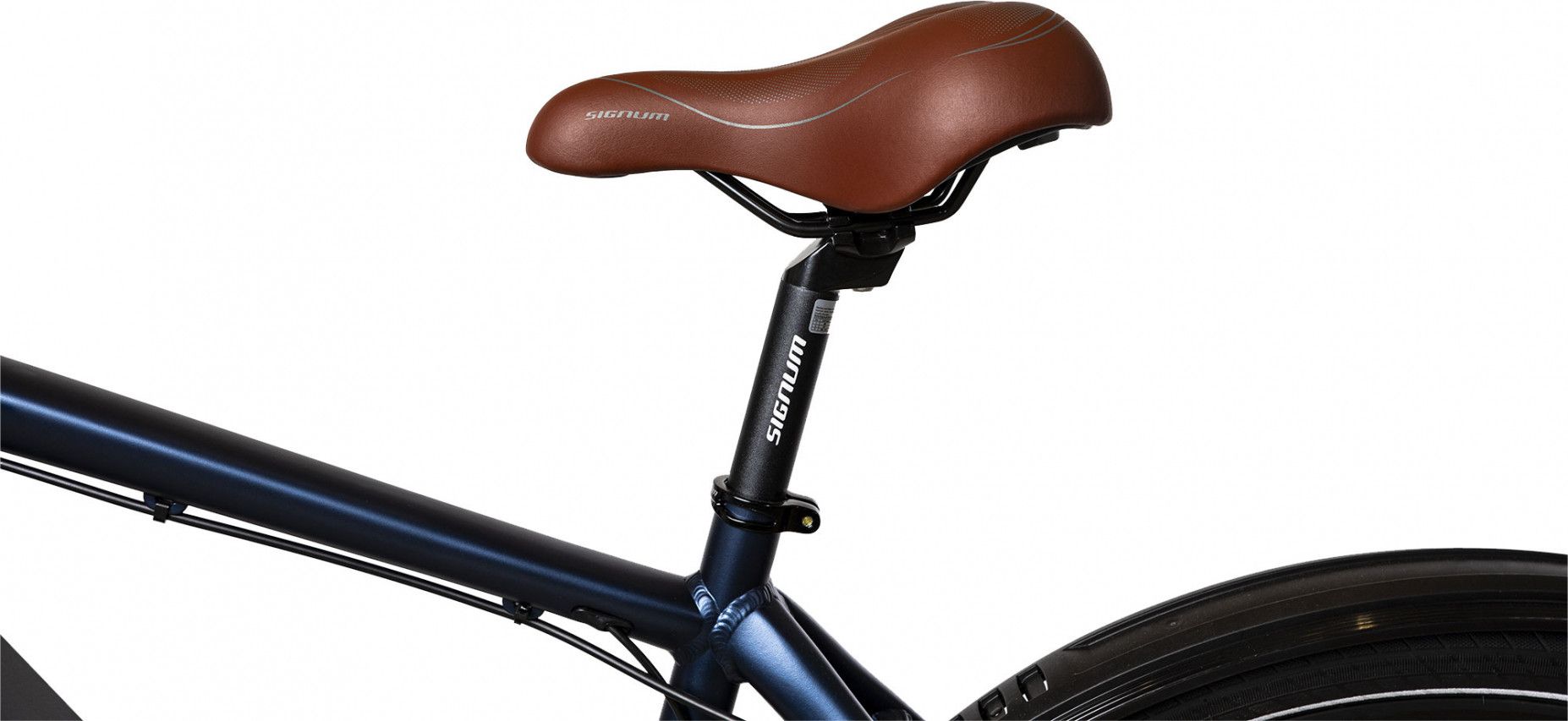 VTC Électrique Bicyklet Joseph Shimano Altus 7V 417 Wh 700 mm Bleu