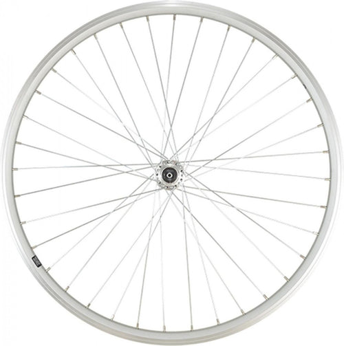 Roue vtt 26  av blocage jante argent mach1 er10 moy.miche magnum v-brake 36t