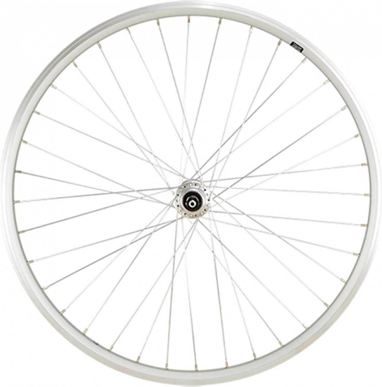Roue vtt 26  ar blocage jante argent mach1 er10 moy.miche v-brake a visser 5/6/7v 36t