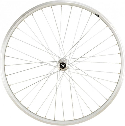 Roue vtt 26  ar blocage jante argent mach1 er10 moy.miche v-brake a visser 5/6/7v 36t