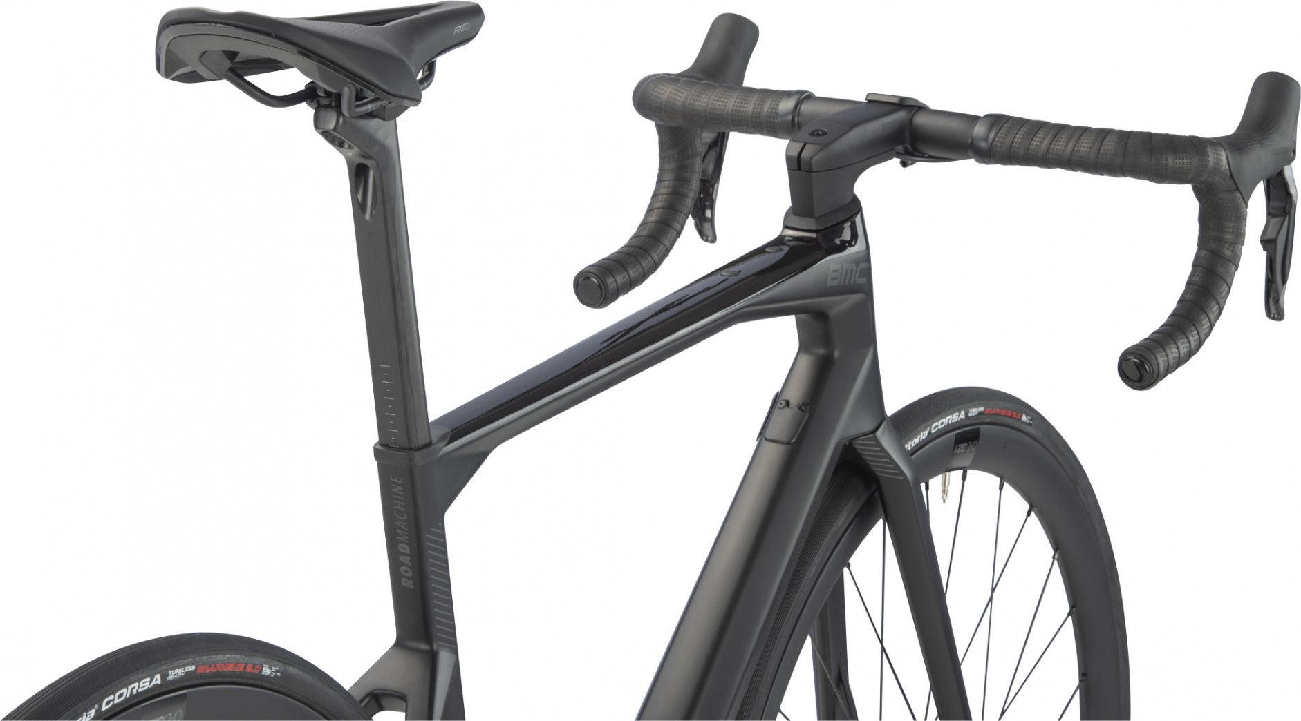 Vélo de Route BMC Roadmachine 01 Five Shimano Ultegra Di2 12V 700 mm Gris Carbon 2023