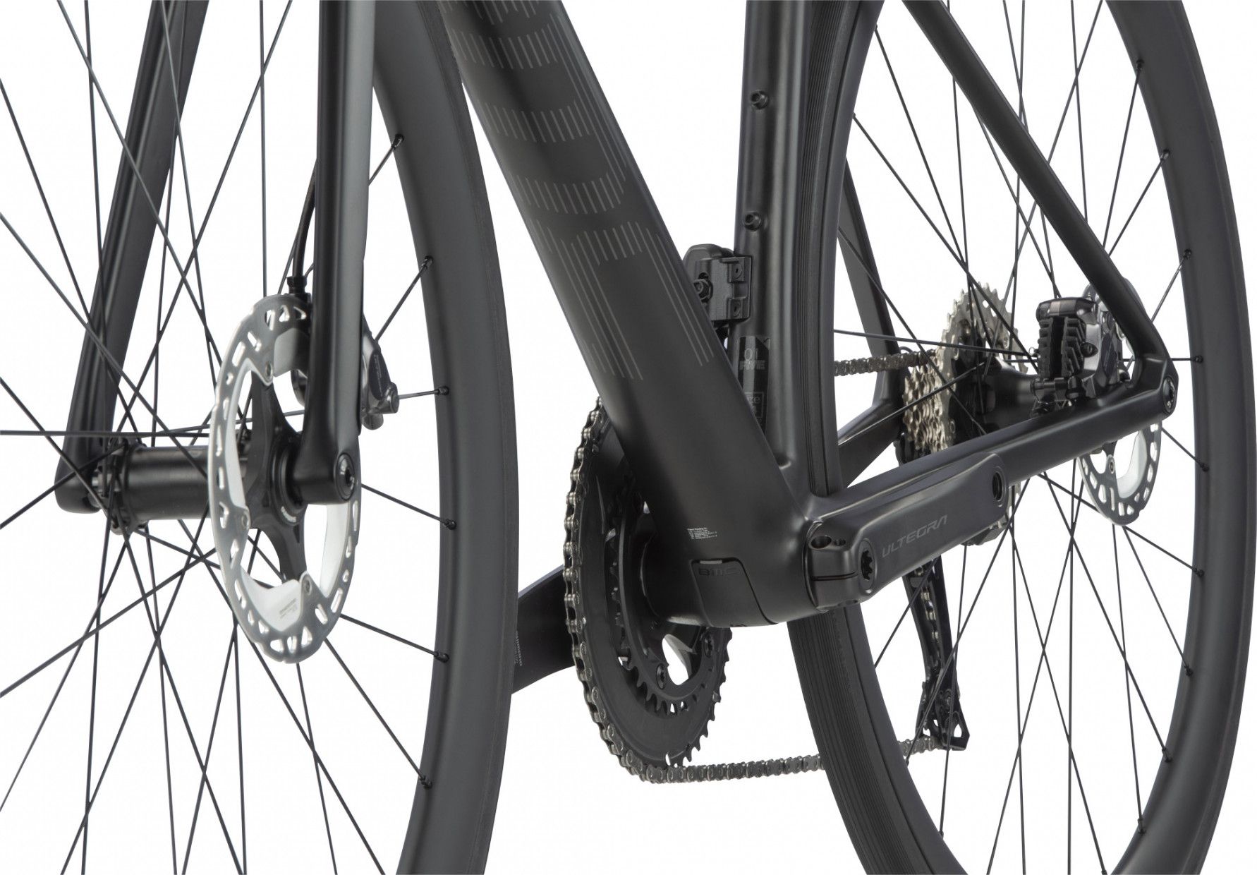 Vélo de Route BMC Roadmachine 01 Five Shimano Ultegra Di2 12V 700 mm Gris Carbon 2023