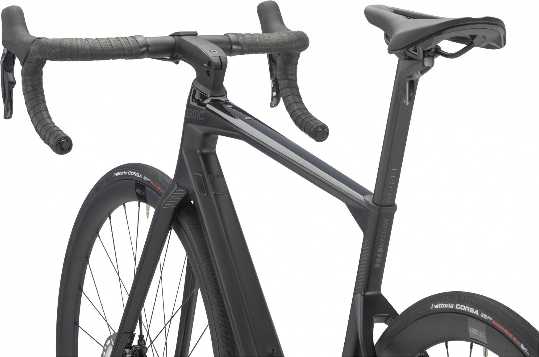 Vélo de Route BMC Roadmachine 01 Five Shimano Ultegra Di2 12V 700 mm Gris Carbon 2023