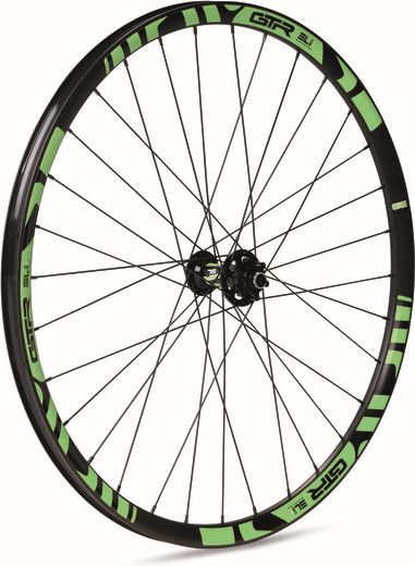 Roue Avant Gurpil GTR SL20 29'' | 9x100mm/15x100mm | 6 Trous | Noir/Vert