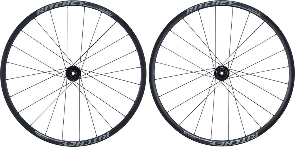 Paires de roues Ritchey Comp Zeta Alu Disc 700mm | 12x100 - 12x142mm | 6 trous