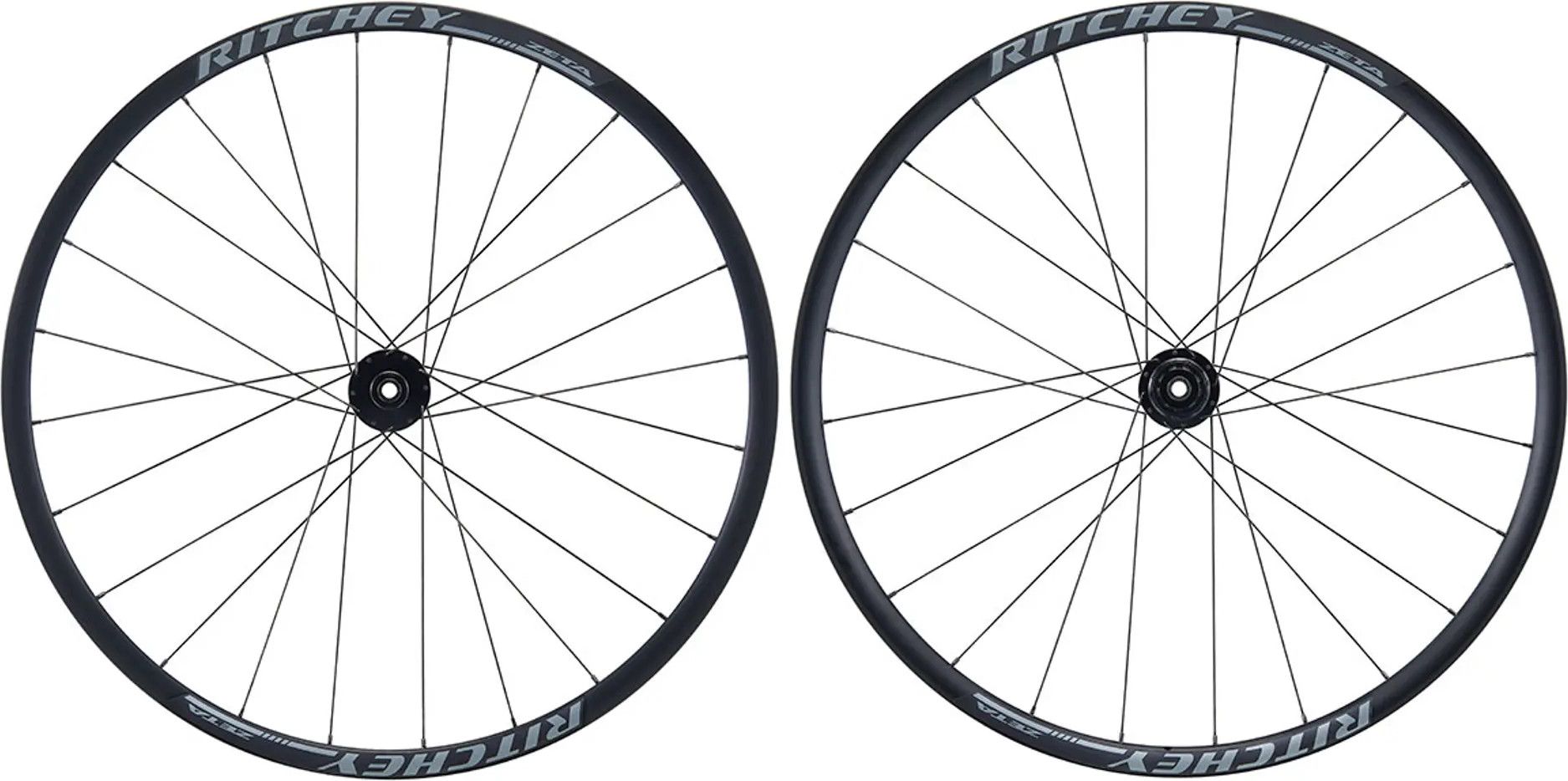 Paires de roues Ritchey Comp Zeta Alu Disc 700mm | 12x100 - 12x142mm | 6 trous
