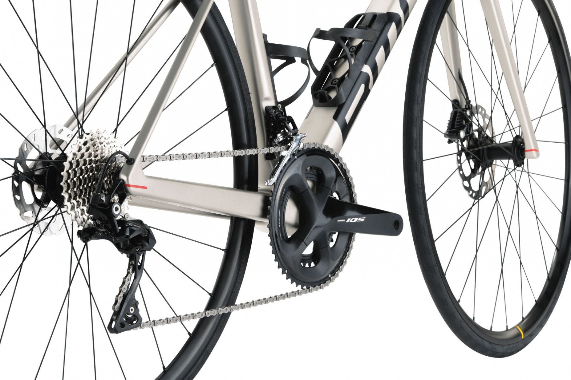 Vélo de Route BMC Teammachine SLR Five Shimano 105 Di2 12V 700 mm Argent Arctic 2023