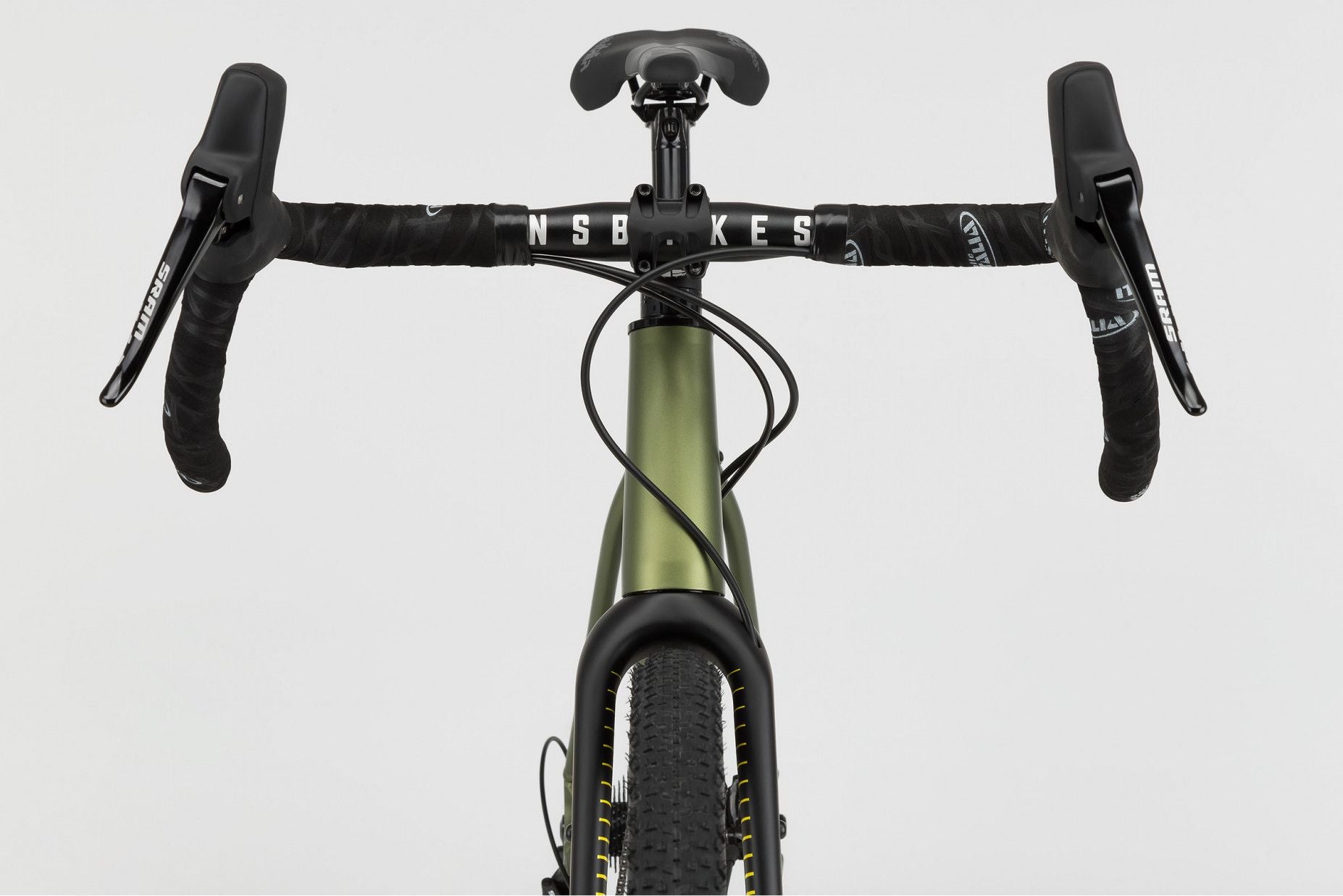 Gravel Bike NS Bikes Rag+ 1 Sram Apex 11V 700 mm Vert / Noir