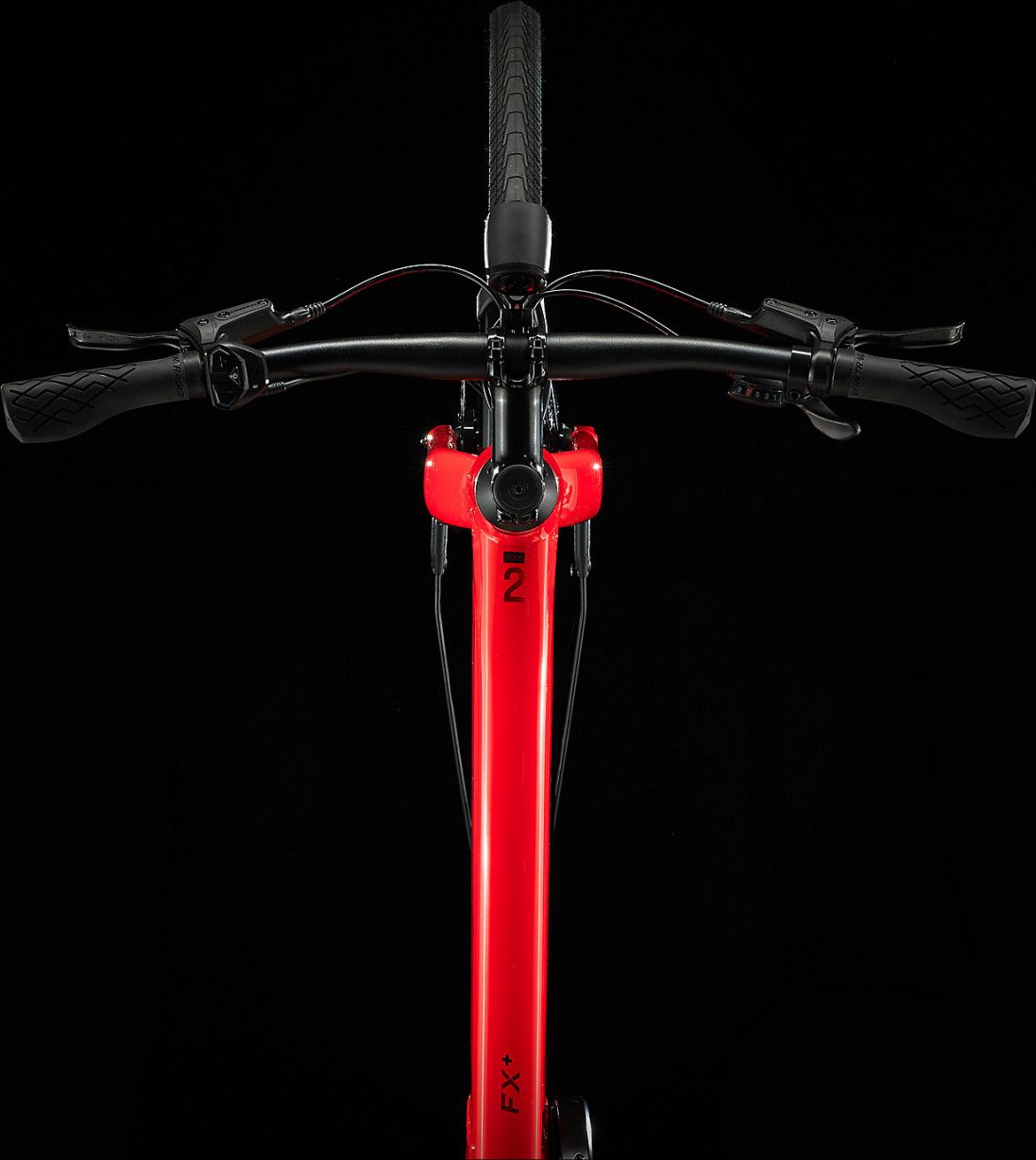Vélo de Ville Électrique Trek FX+ 2 Shimano Altus 9V 250 Wh 700 mm Rouge