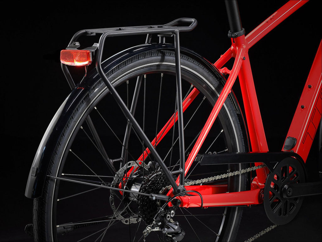 Vélo de Ville Électrique Trek FX+ 2 Shimano Altus 9V 250 Wh 700 mm Rouge