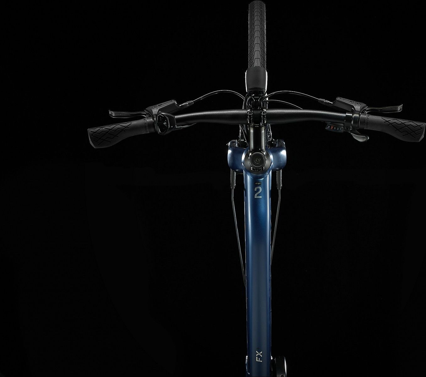 Vélo de Ville Électrique Trek FX+ 2 Shimano Altus 9V 250 Wh 700 mm Bleu Mulsanne