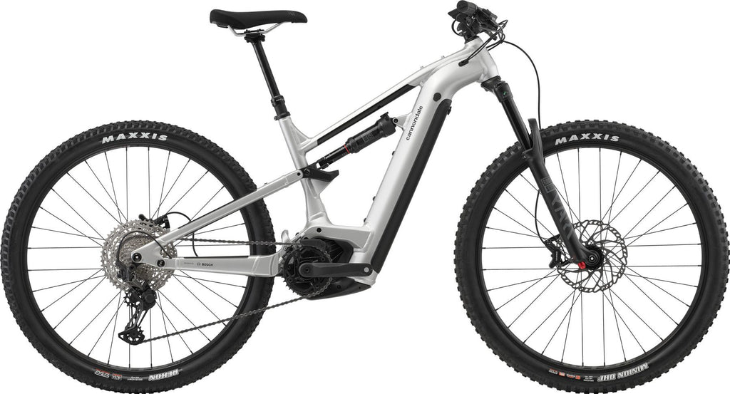 VTT Électrique Tout-Suspendu Cannondale Moterra Neo 3 12V 750 Wh Bosch 100Nm 29'' Gris Mercury - Vélo d'Exposition