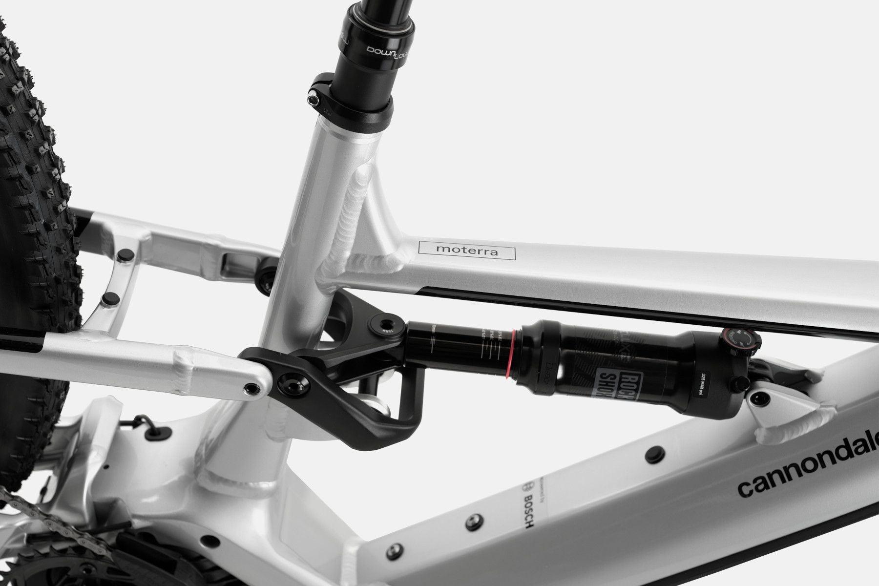 VTT Électrique Tout-Suspendu Cannondale Moterra Neo 3 12V 750 Wh Bosch 100Nm 29'' Gris Mercury - Vélo d'Exposition