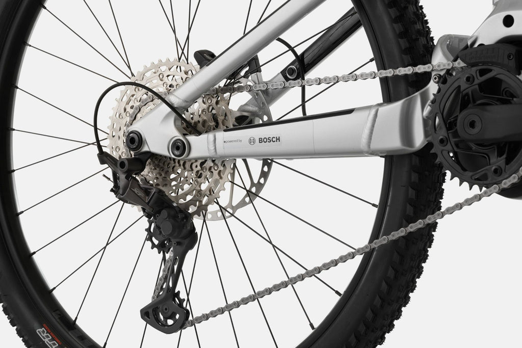 VTT Électrique Tout-Suspendu Cannondale Moterra Neo 3 12V 750 Wh Bosch 100Nm 29'' Gris Mercury - Vélo d'Exposition