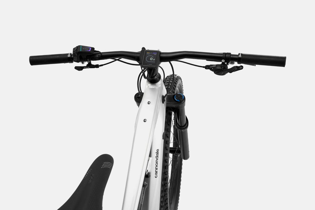 VTT Électrique Tout-Suspendu Cannondale Moterra Neo 3 12V 750 Wh Bosch 100Nm 29'' Gris Mercury - Vélo d'Exposition