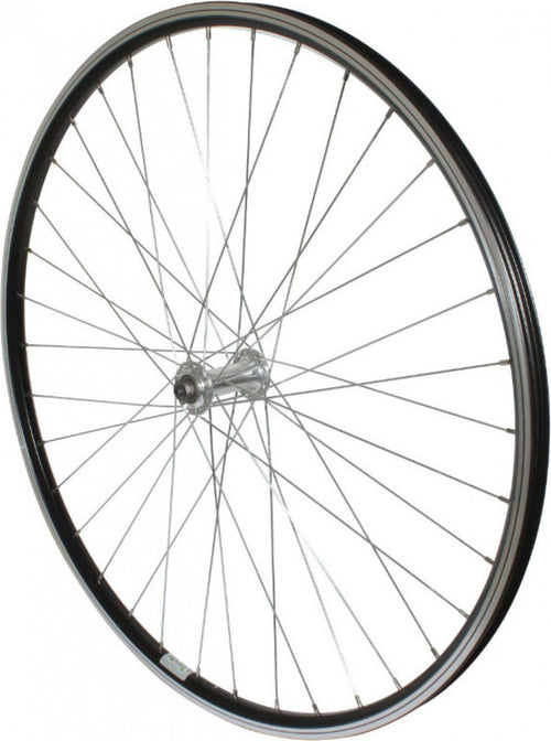 Roue vtc 700x35 avant p2r alu noir double paroi moy alu blocage