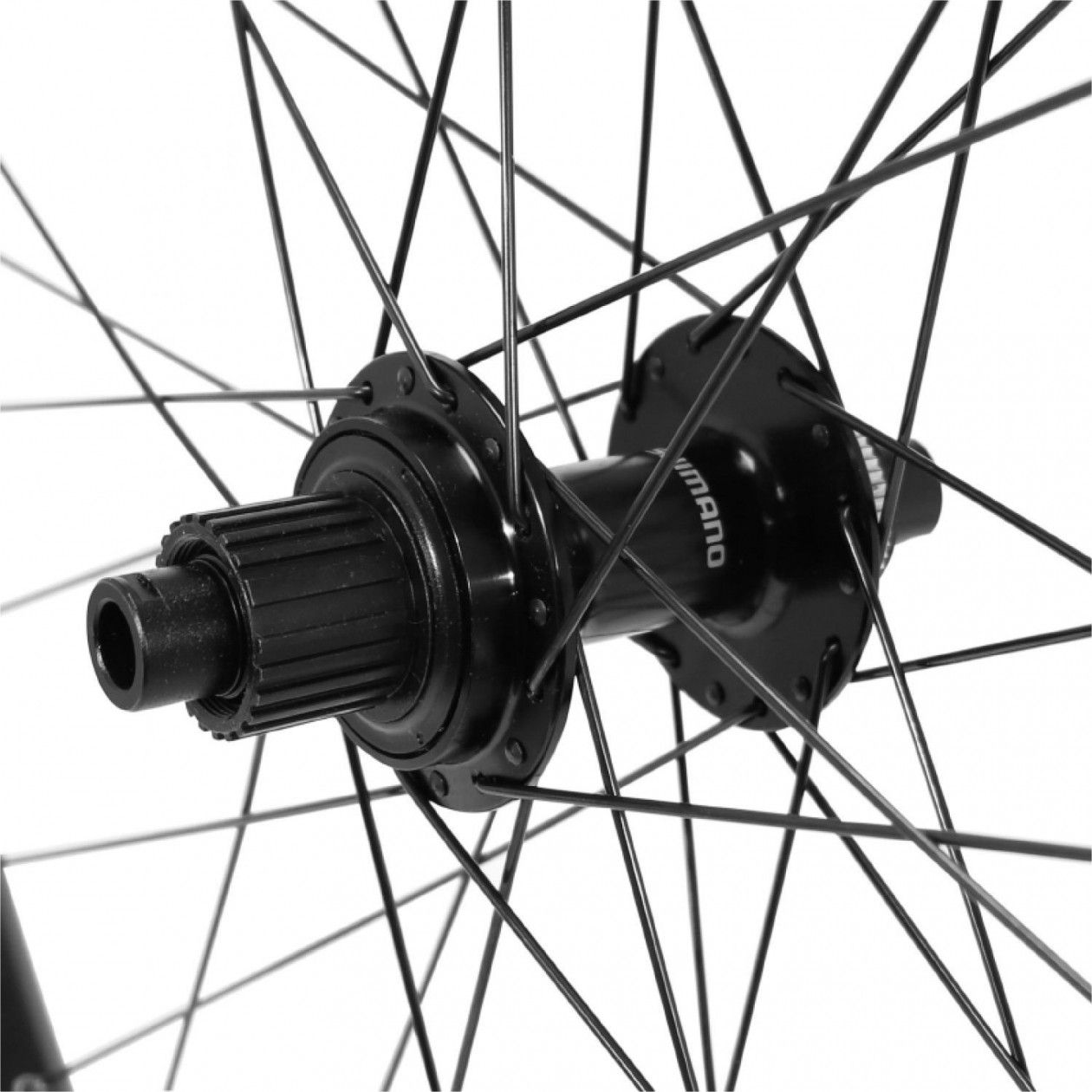 ROUE VTT 29  TRUCKY 30 DISC ARRIERE NOIR MOY CENTERLOCK MT510 12V. MICROSPLINE (COMPATIBLE TUBELESS ET TUBETYPE) POUR AXE TRAVERSANT 12-148  POUR PNEU 29X2.00-2.50  - JANTE INTER 30mm