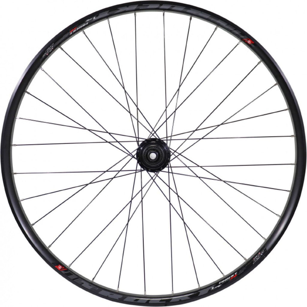 ROUE VTT 29  TRUCKY 30 DISC ARRIERE NOIR MOY CENTERLOCK MT510 12V. MICROSPLINE (COMPATIBLE TUBELESS ET TUBETYPE) POUR AXE TRAVERSANT 12-148  POUR PNEU 29X2.00-2.50  - JANTE INTER 30mm