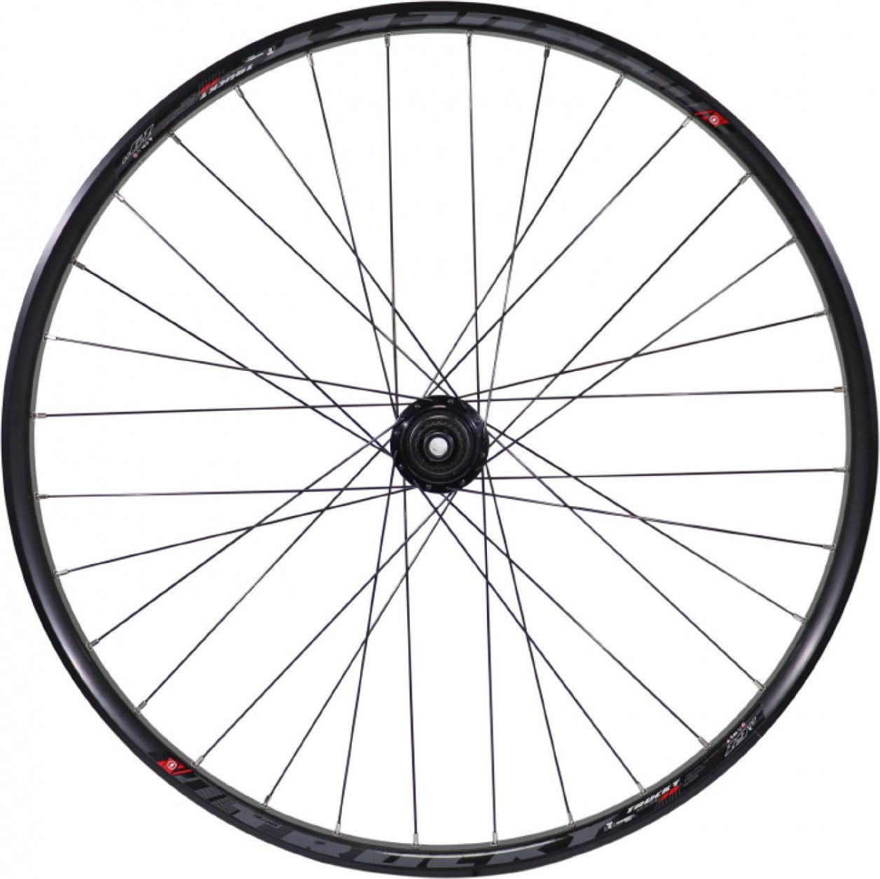 ROUE VTT 29  TRUCKY 30 DISC ARRIERE NOIR MOY CENTERLOCK MT510 12V. MICROSPLINE (COMPATIBLE TUBELESS ET TUBETYPE) POUR AXE TRAVERSANT 12-148  POUR PNEU 29X2.00-2.50  - JANTE INTER 30mm
