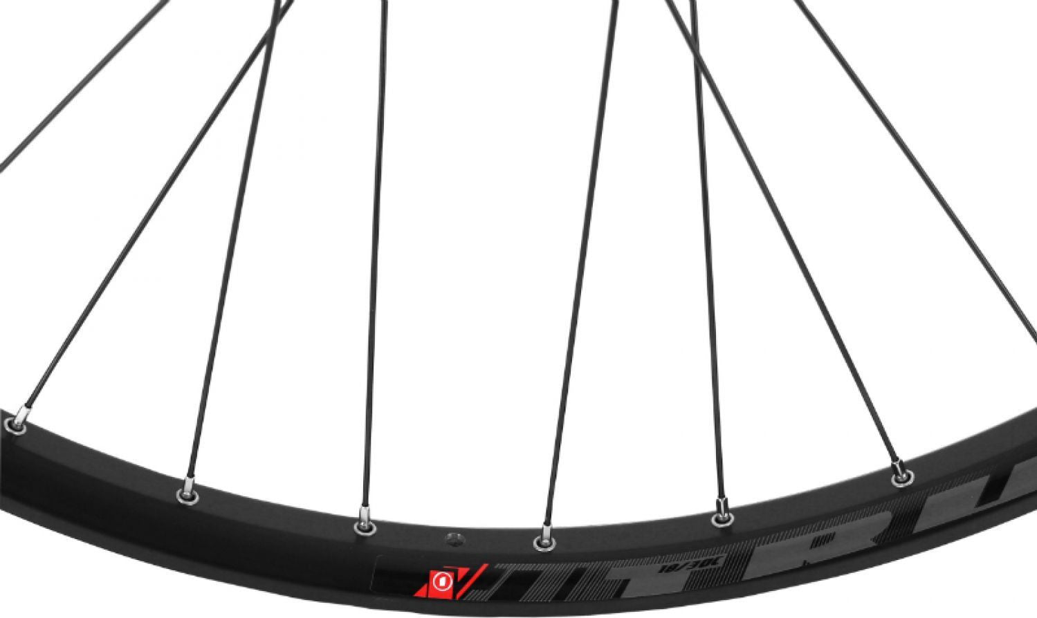 Roue vtt 29  trucky 30 disc arriere noir moy Velox roulement disc 6 trous 11-10v. (compatible tubeless et tubetype) pour axe traversant 12-142  pour pneu 29x2.00-2.50  - jante inter 30mm