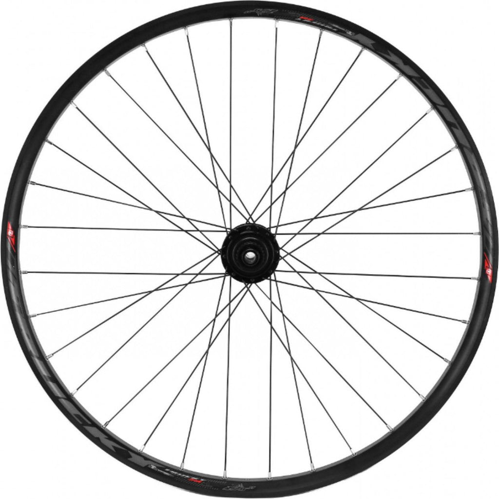 Roue vtt 27.5  plus trucky 35 disc arriere noir moy centerlock mt510 12v. microspline (tubeless et tubetype) pour axe traversant 12-142  pour pneu 27.5x2.20-2.80  - jante inter 35mm