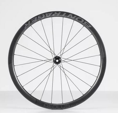 Roue Route Avant Bontrager Aeolus RSL 37 TLR Disque Noir