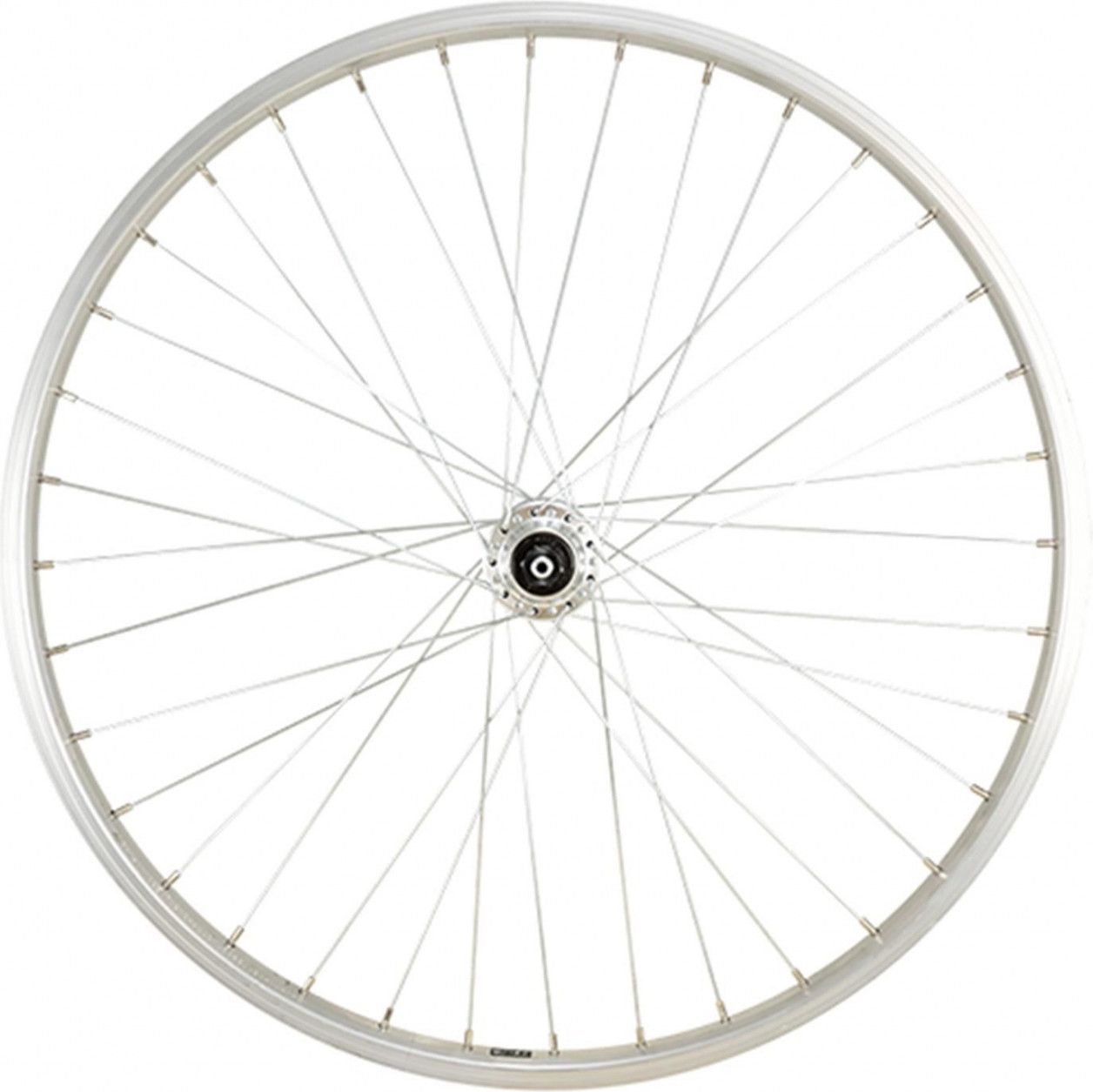 ROUE VTT 24  AR BLOCAGE JANTE ARGENT MACH1 M110.  MOY.MICHE MAGNUM A VISSER V-BRAKE 5/6/7V