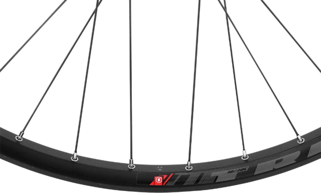 Roue vtt 29  trucky 30 disc avant noir moy Velox roulement disc 6 trous (compatible tubeless et tubetype) pour axe traversant 15-100  pour pneu 29x2.00-2.50 - jante inter 30mm